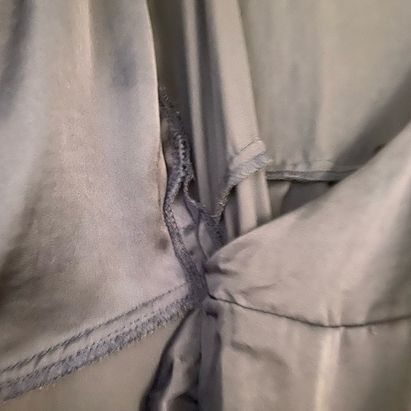 Blue maxi wrap dress - Picture 4 of 4